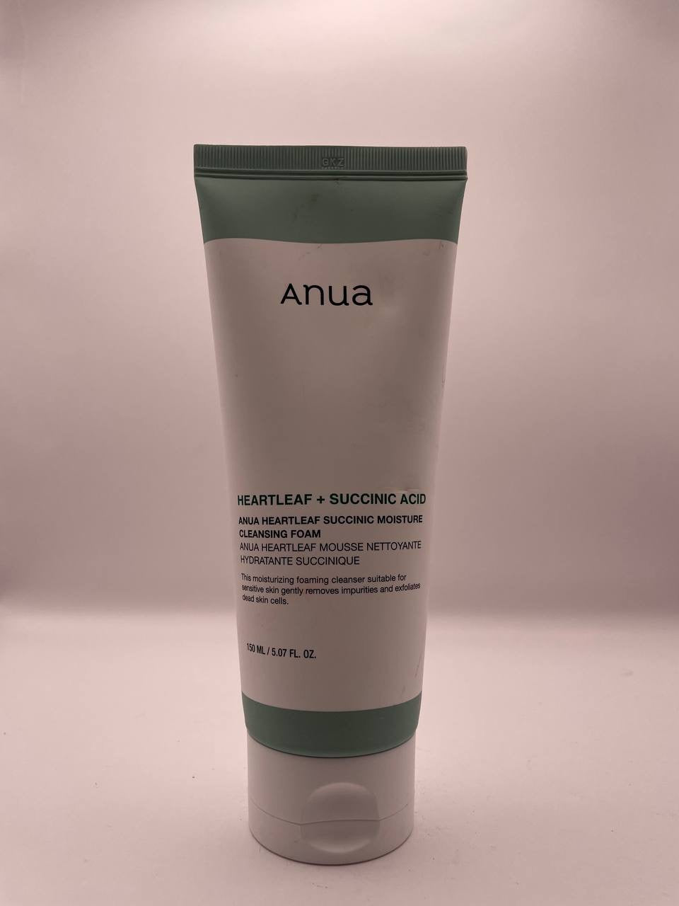 Anua Heartleaf + Succinic Acid Cleansing Foam