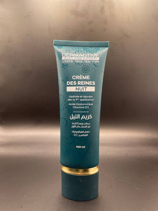 سعر dermactive Crème des Reines Nuit - Régénération Et Éclat - Acide Hyaluronique + VitamineC