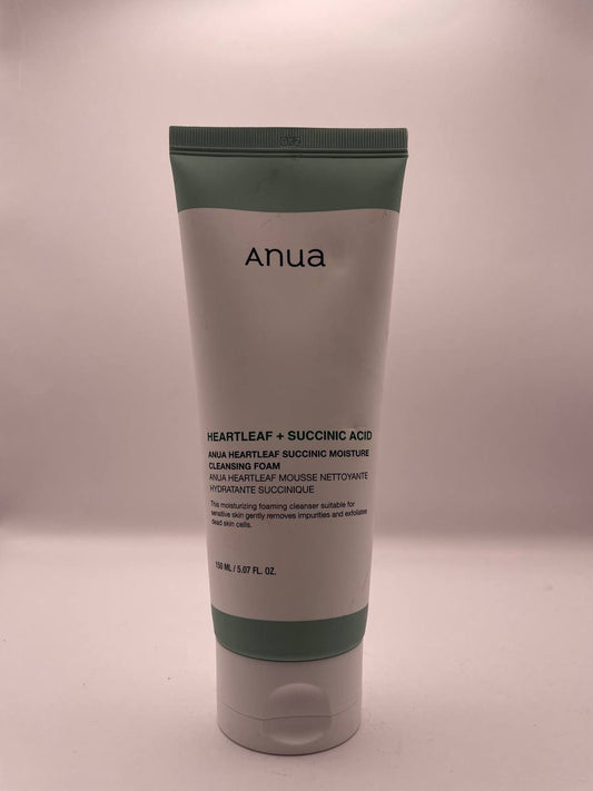 Anua Heartleaf + Succinic Acid Cleansing Foam